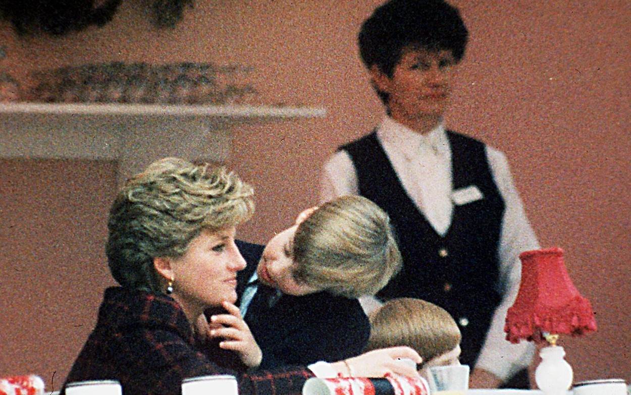 Princeza Diana i prinčevi Harry i William