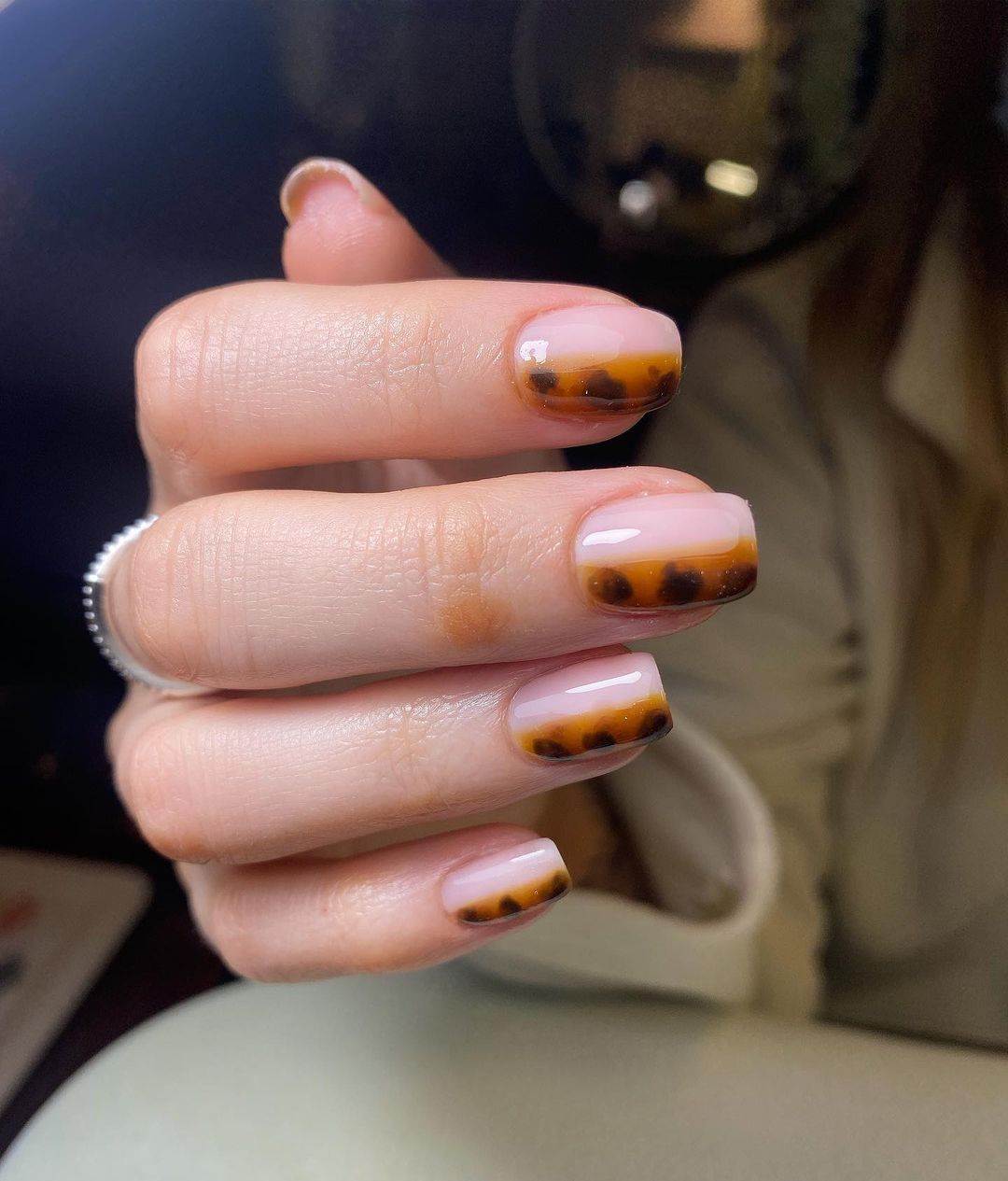animal print nail art