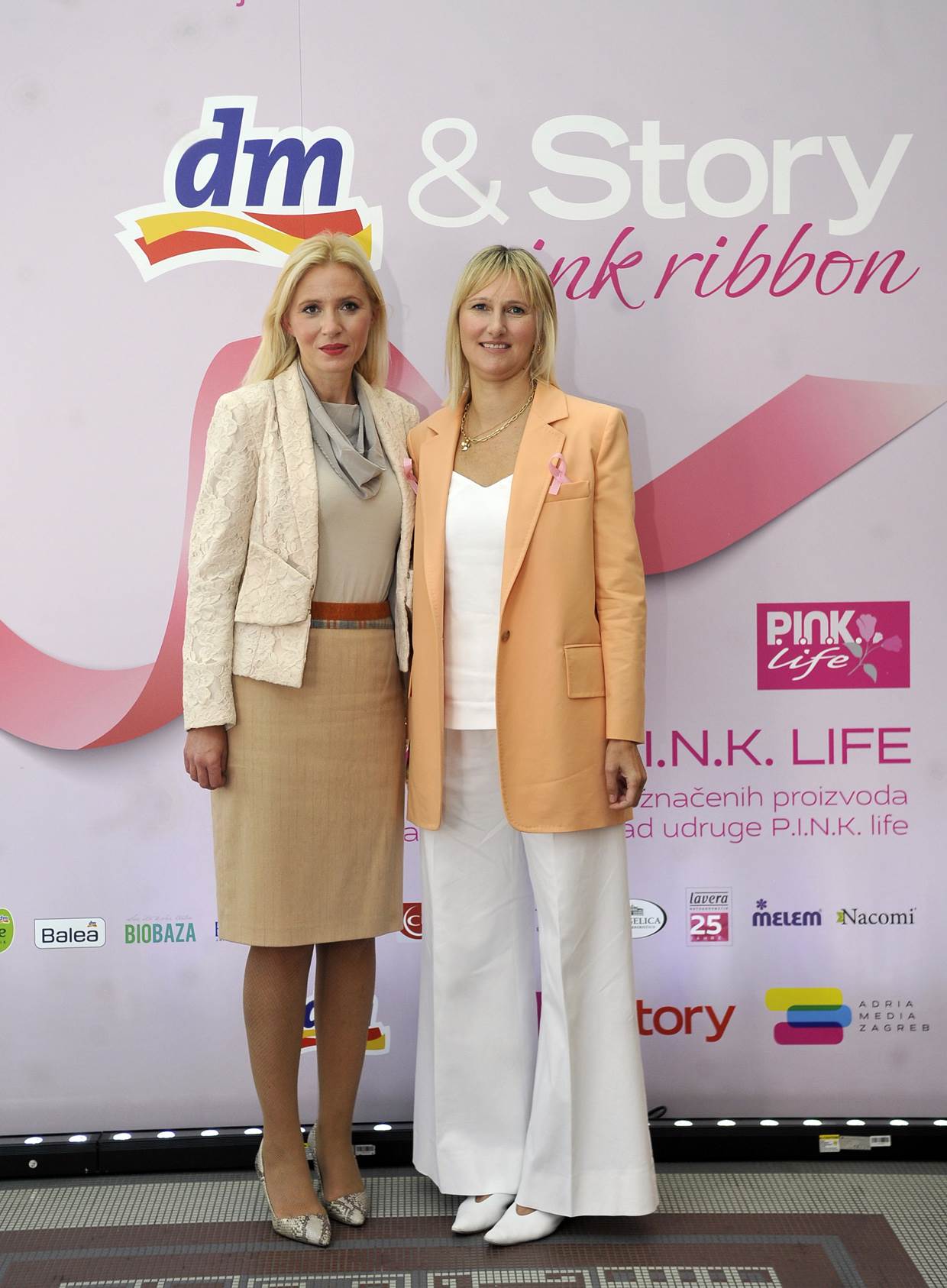 Nives Moric, predsjednica Udruge P.I.N.K. – life, prof. log., dr. Andrea Šupe Parun, spec. epidemiologije i nacionalni koordinator Nacionalnog programa ranog otkrivanja raka dojke
