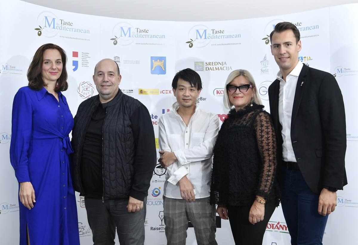 Jelena Tabak, Ivo Vrdoljak, Ippei Uemura, Vesna Miletić i Filip Verbanac, photo jadran babić