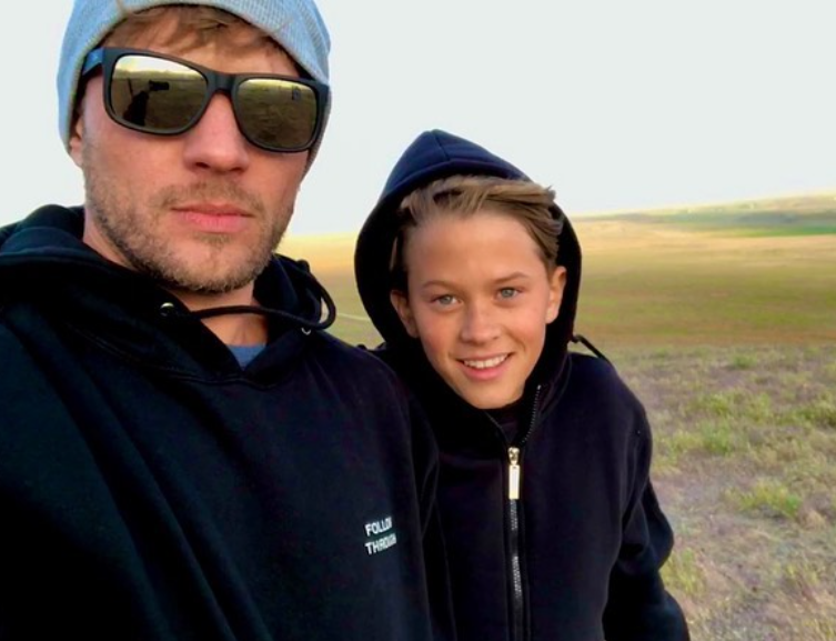 Ryan Phillippe i Deacon Phillippe
