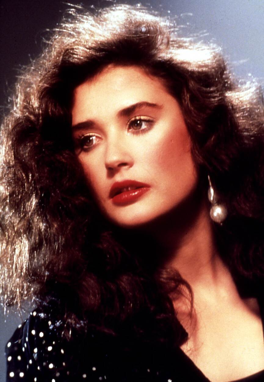 Izbotoksirano lice Demi Moore