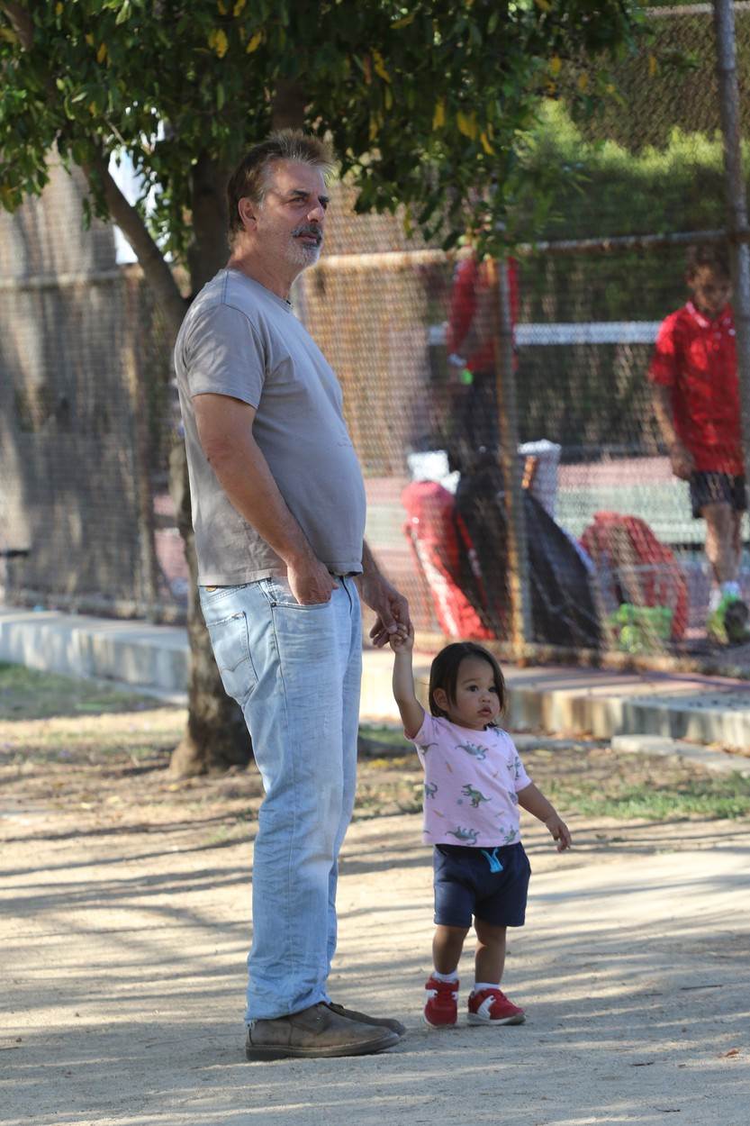Chris Noth s djetetom