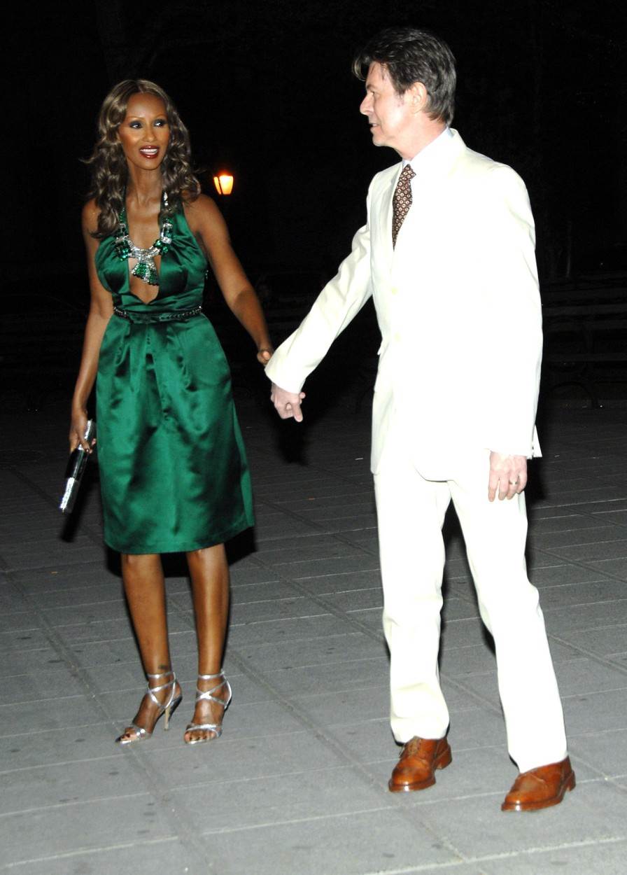 Iman Abdulmajid i David Bowie