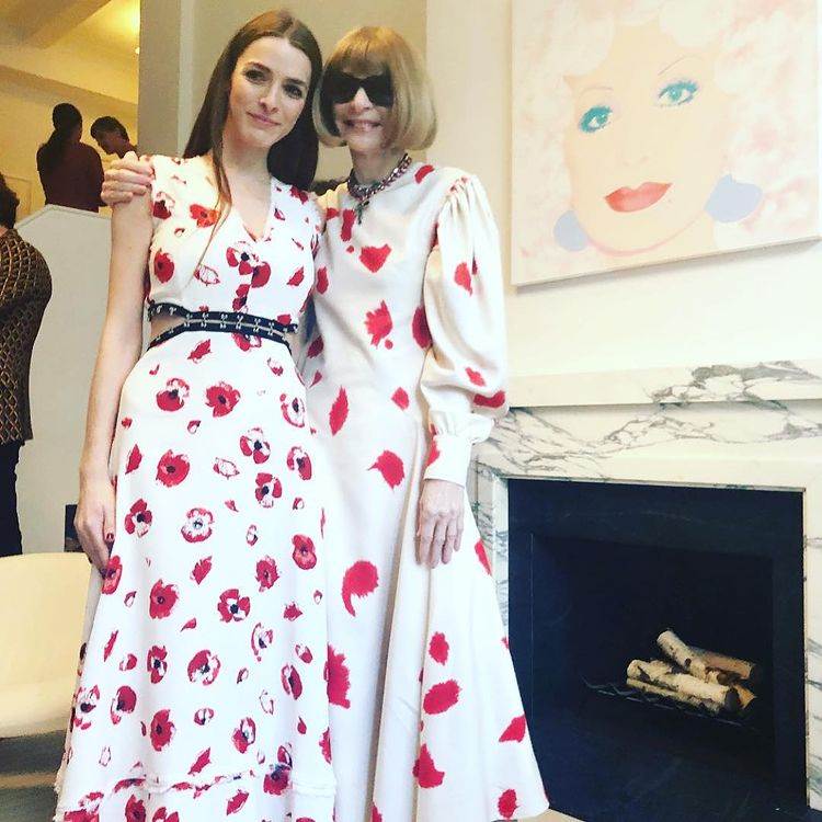 Bee Carrozzini i Anna Wintour