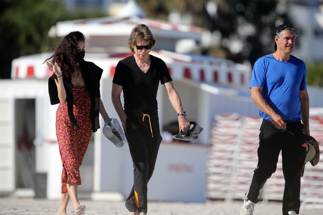 Mick Jagger i Melanie Hamrick