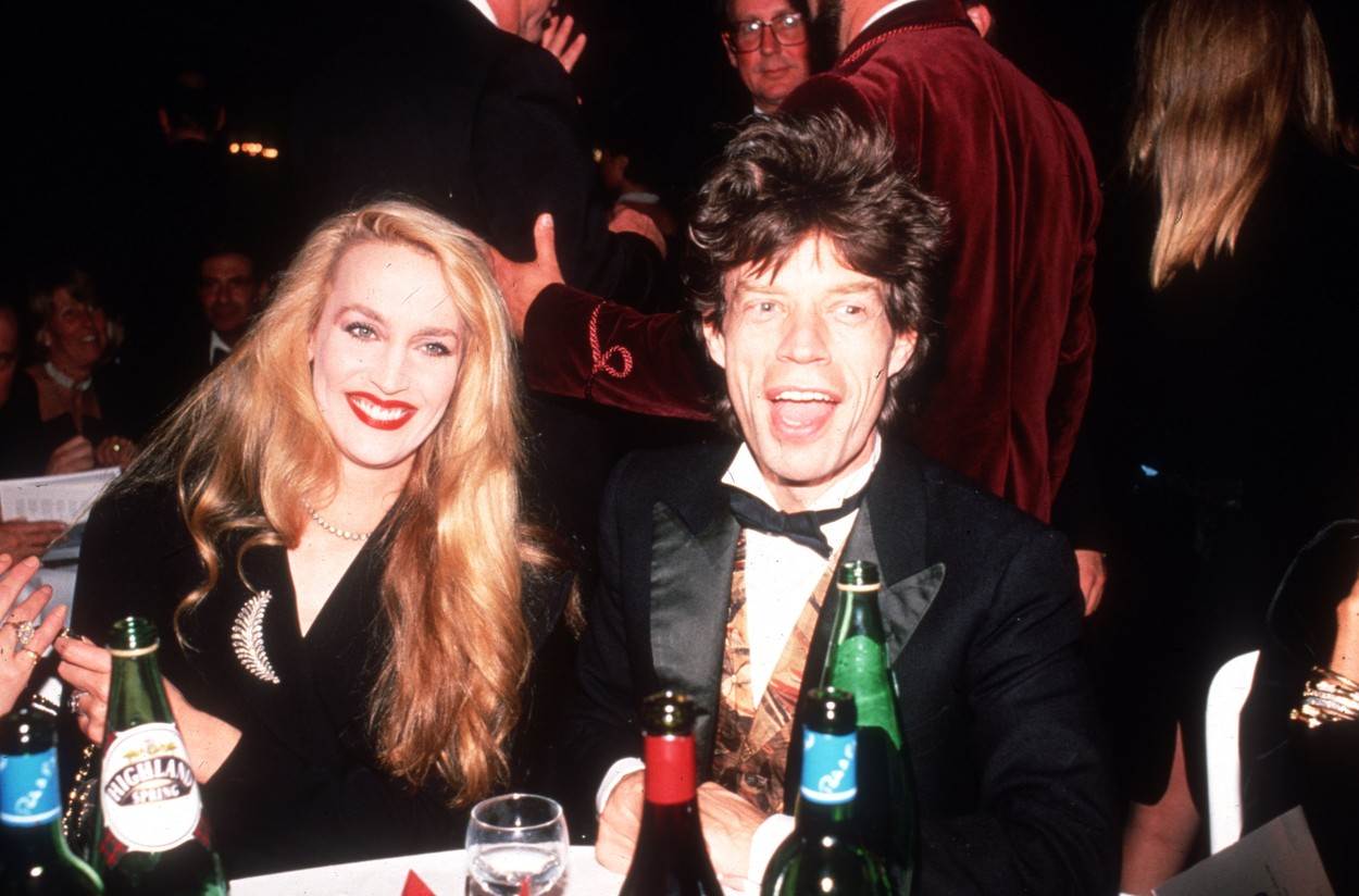Mick Jagger i Jerry Hall