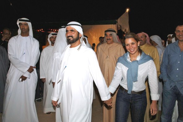 Haya bint Hussein i Muhamed bin Rašid Al Maktum