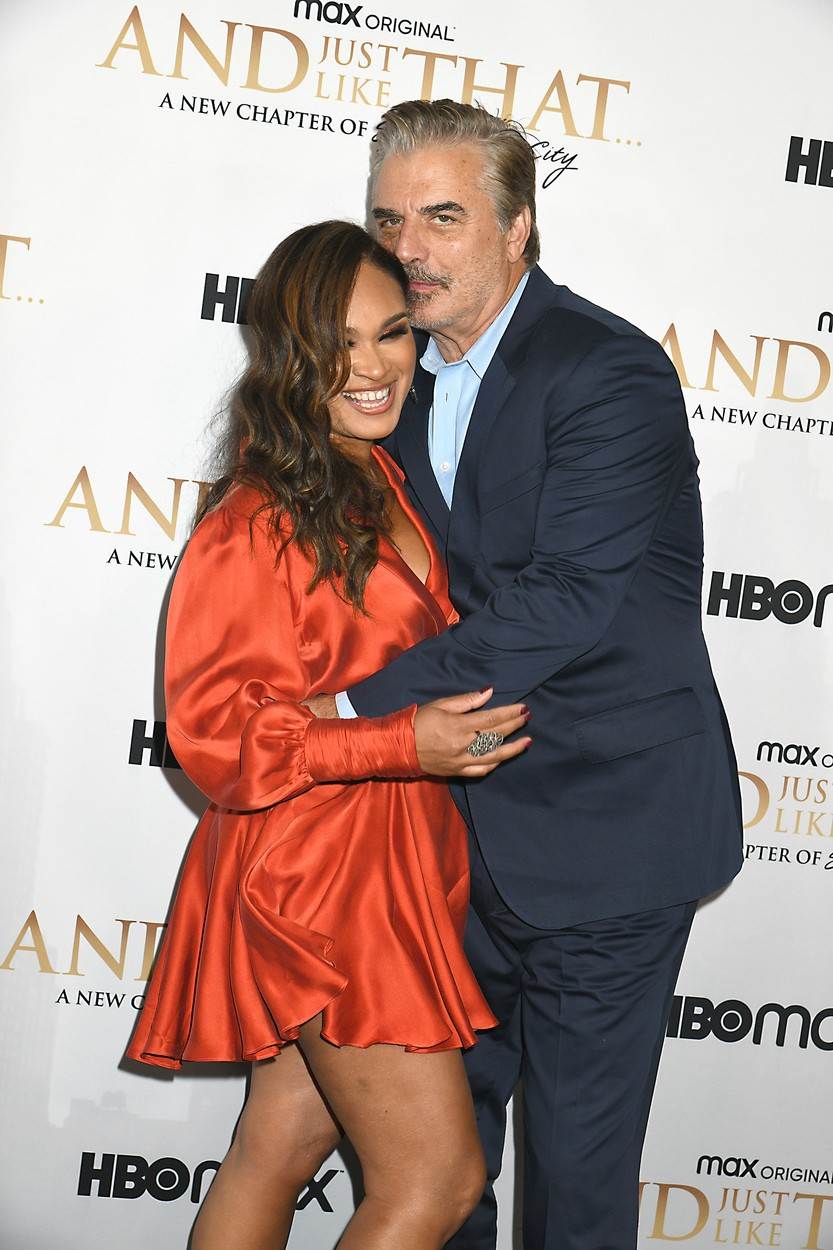 Chris Noth i supruga Tara Wilson na crvenom tepihu.