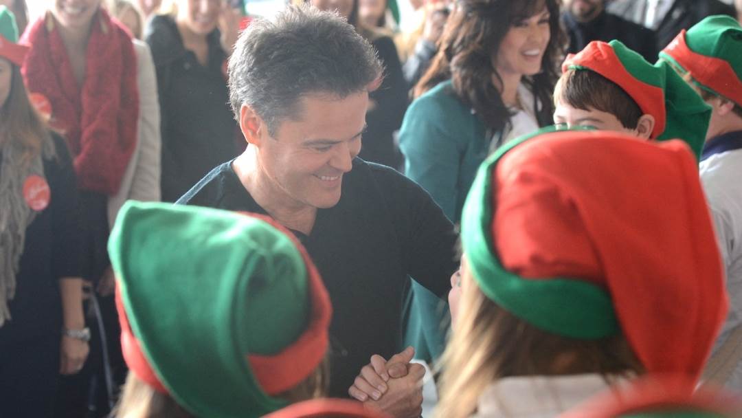 Donny Osmond je s braćom bio dio benda The Osmonds.