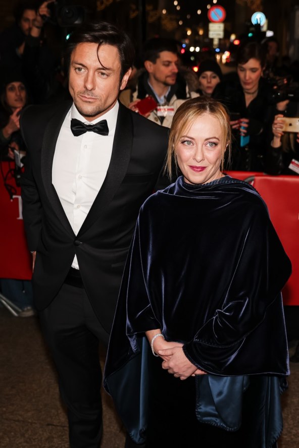 Giorgia Meloni i njena bivši partner Andrea Giambruno