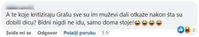 Komentari podrške Petru Graši