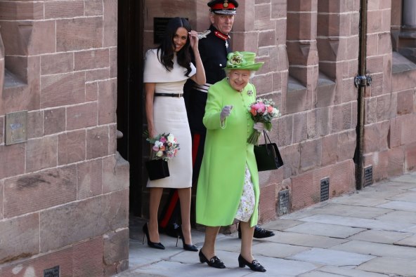 Meghan Markle i kraljica Elizabeta II.