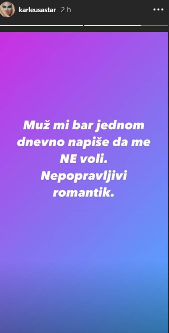 IAKO TO RIJETKO ČINI Jelena Karleuša požalila se na supruga