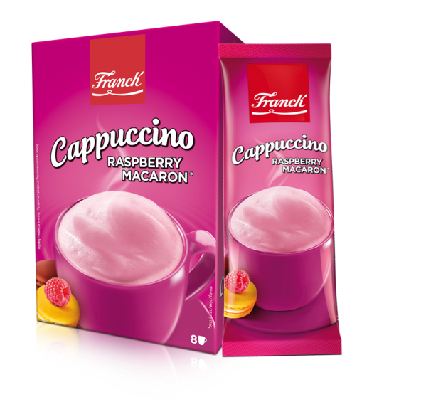 Franck Raspberry Macaron – okusite naš prvi cappuccino u boji