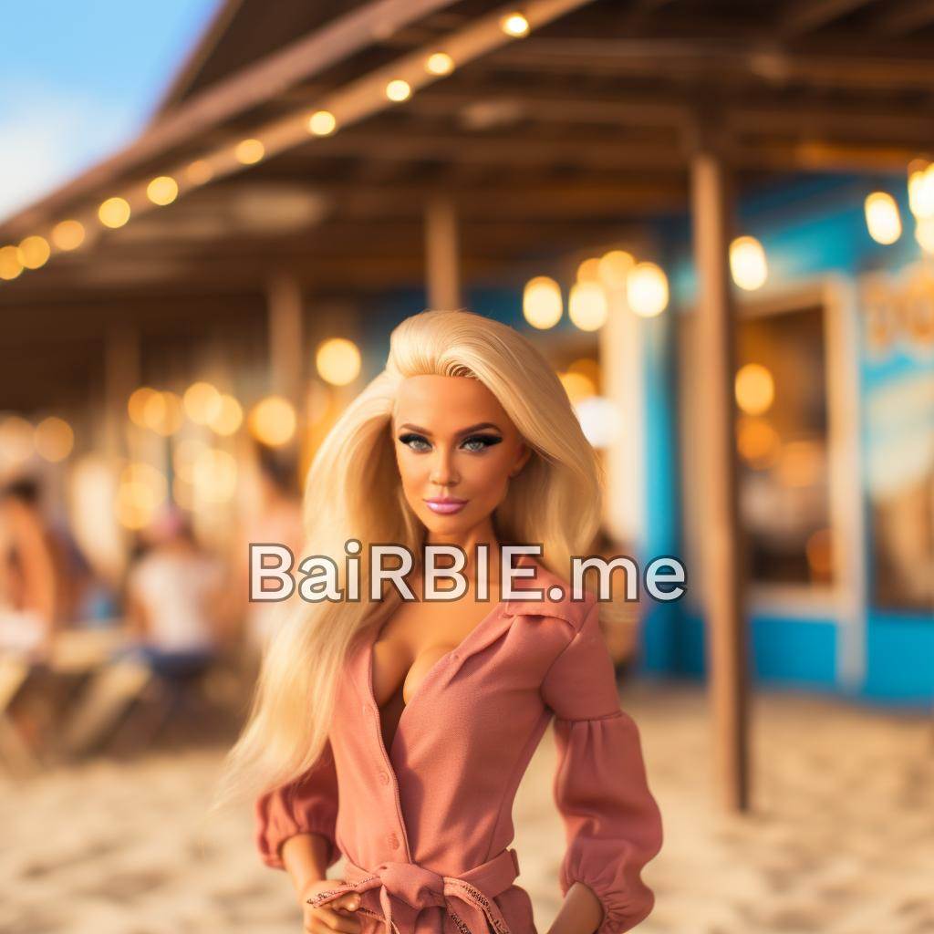 Maja Šuput kao Barbie