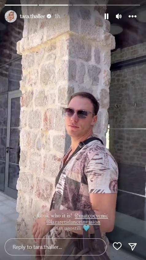 Tara Thaller čestitala Mateu Cveniću rođendan
