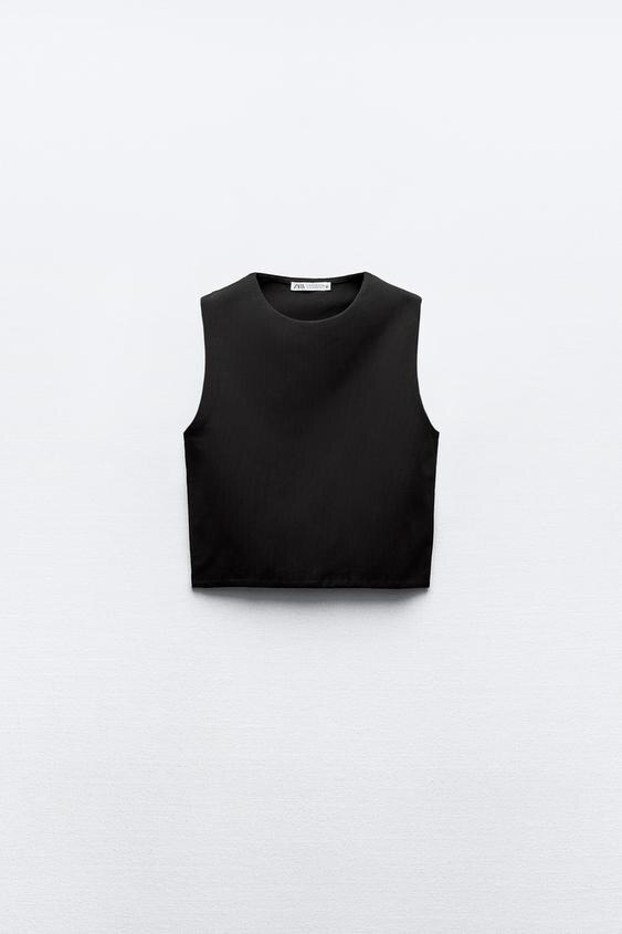 Zara crni top