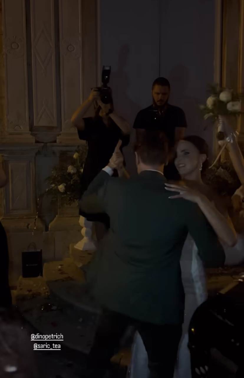 Dino Petrić i Tea Šarić vjenčanje.