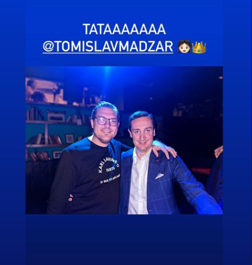 Tomislav Madžar u klubu slavio rođenje kćeri