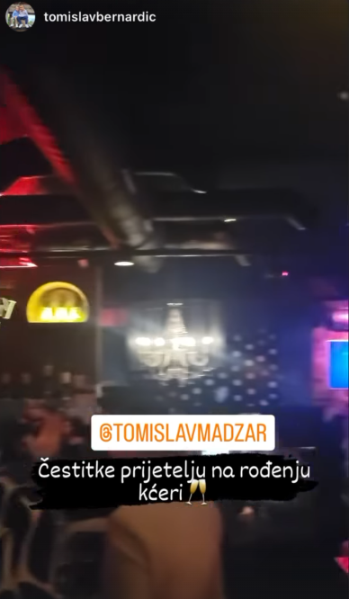 Tomislav Madžar u klubu slavio rođenje kćeri