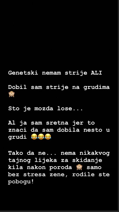Ella Dvornik odala kako se rješava trbuha nakon porođaja