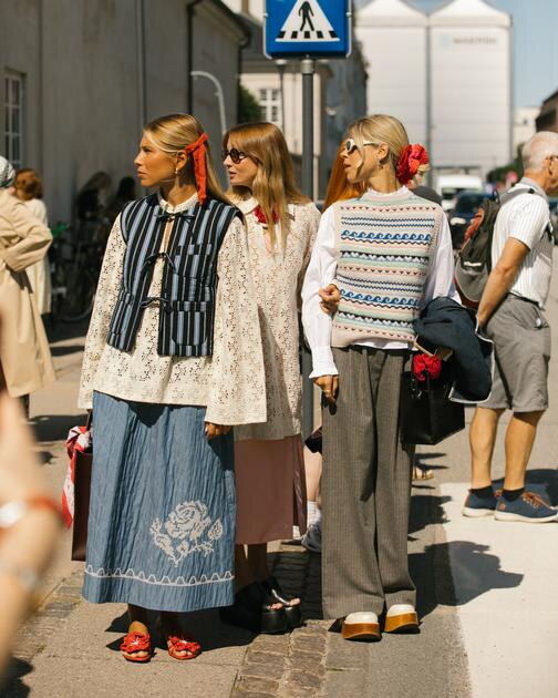 Street style inspiracija Tjedan mode Kopenhagen