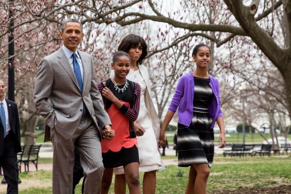 Obitelj Obama sve dosad je djelovala idilično