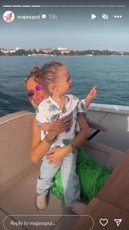 Bloom Tatarinov i Maja Šuput na otoku