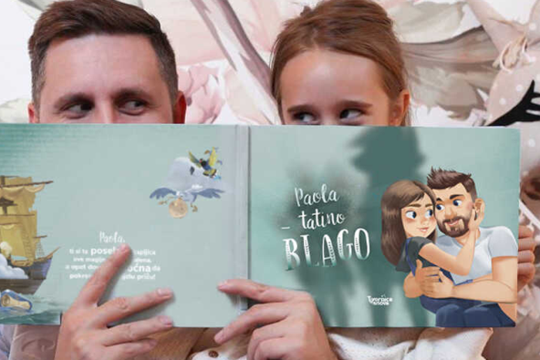 Personalizirana knjiga kao savršen poklon za djecu, ali i njihove roditelje