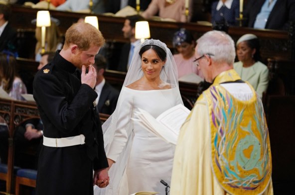 Meghan Markle i princ Harry na vjenčanju