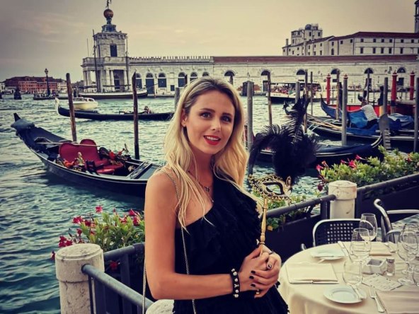 Bojana Ordinačev u Veneciji