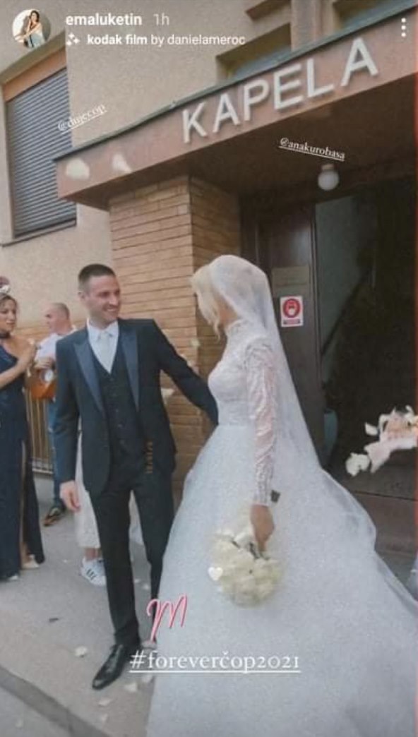 Domaći nogometaš Duje Čop i Ana Kurobasa izrekli su 'sudbonosno da'