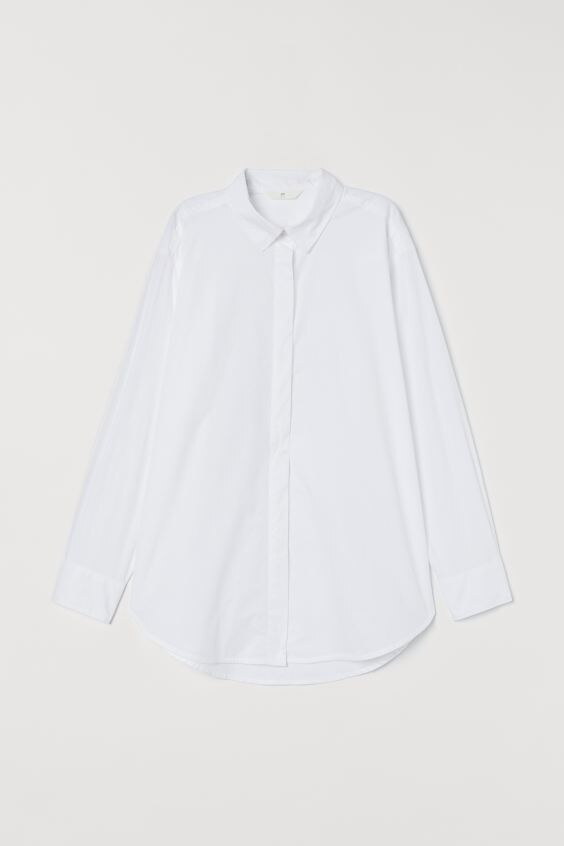 H&M, predimenzionirana pamučna košulja, 150kn