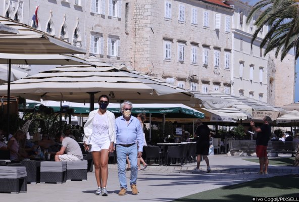 Bernie Ecclestone sa suprugom u Dalmaciji