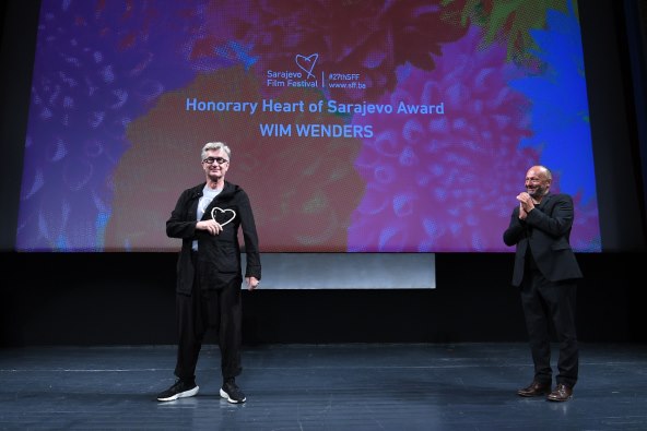 Wim Wenders dobio Počasno Srce Sarajeva