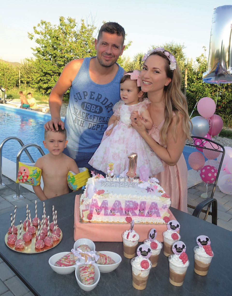 Pamela Ramljak o prvom rođendanu kćerkice