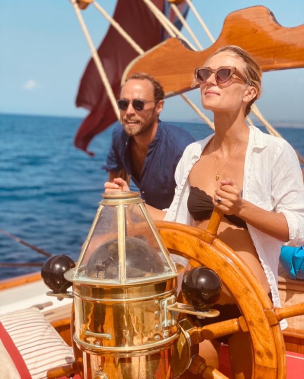 James Middleton i Alizee Thevenet