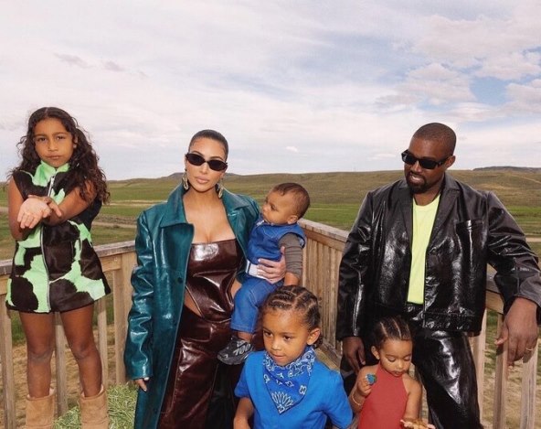 Kim Kardashian s djecom
