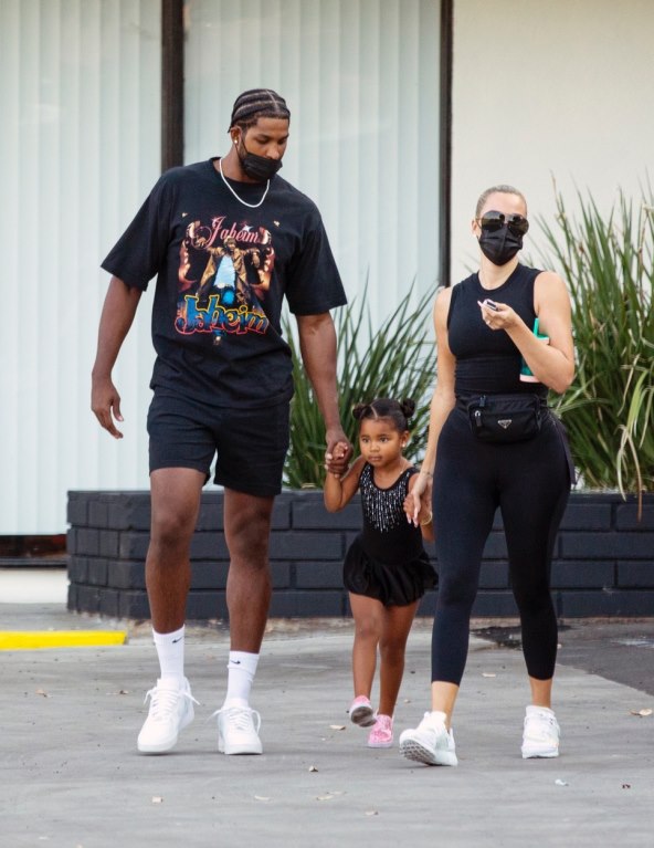 Khloe, Tristan i njihova kćerkica