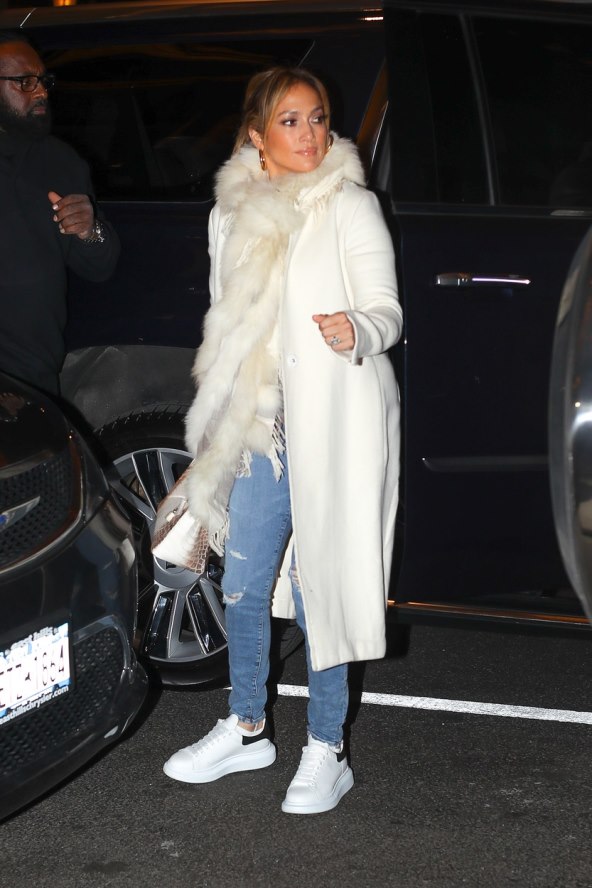 Jennifer Lopez u Timberland čizmama