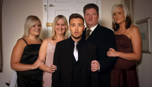 Liam Payne s obitelji