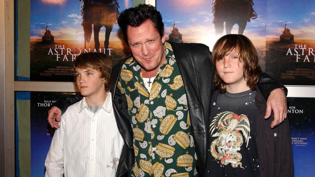 Michael Madsen u pratnji sinova Hudsona i Maxa