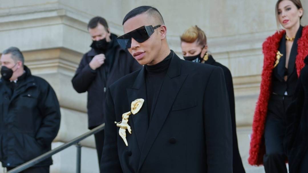 Olivier Rousteing je stradao 2020. u eksploziji kamina.