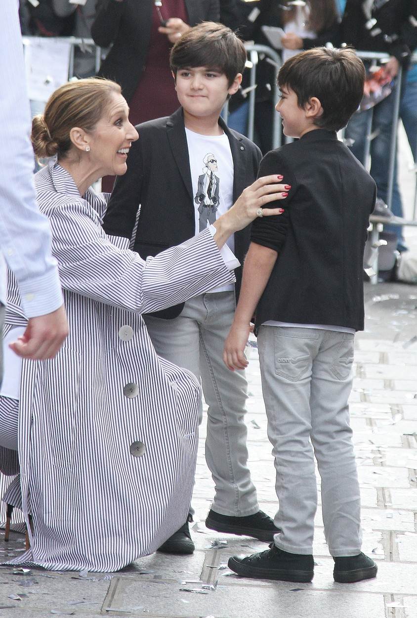 Celine Dion i blizanci