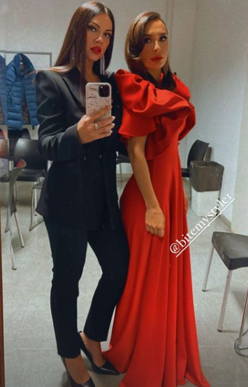 Ivana Kovač i Žanamari Perčić na dodjeli nagrada Zlatni studio