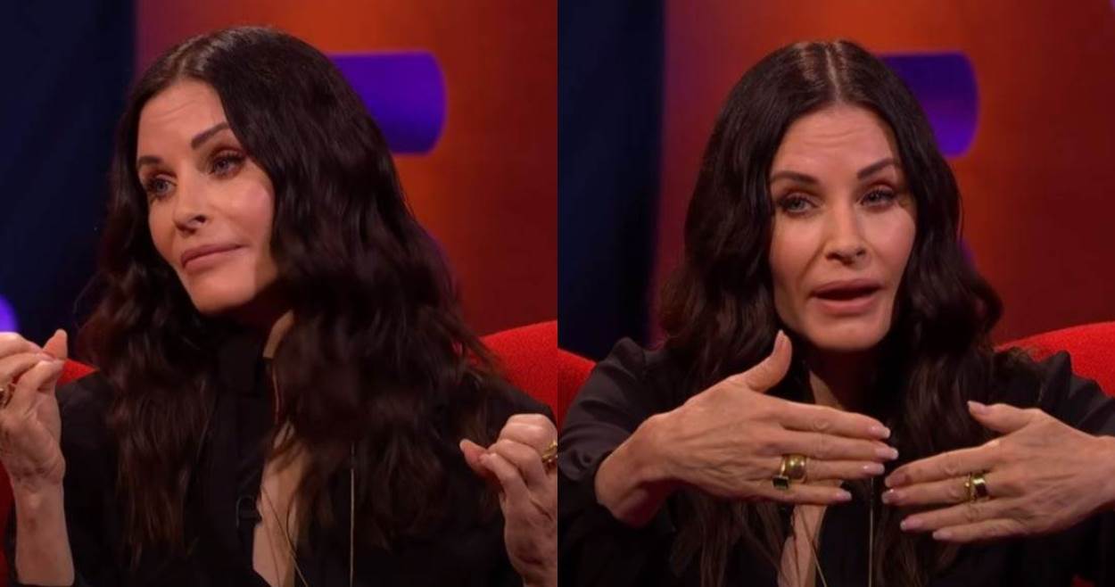 Courteney Cox u The Graham Norton showu pokazala izbotoksirano lice