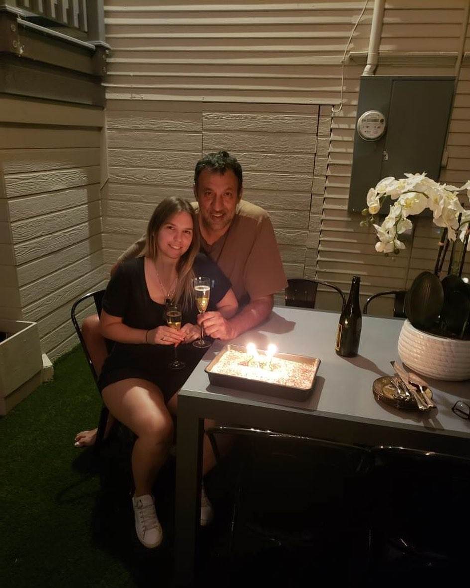 Vlade Divac s kćeri Petrom