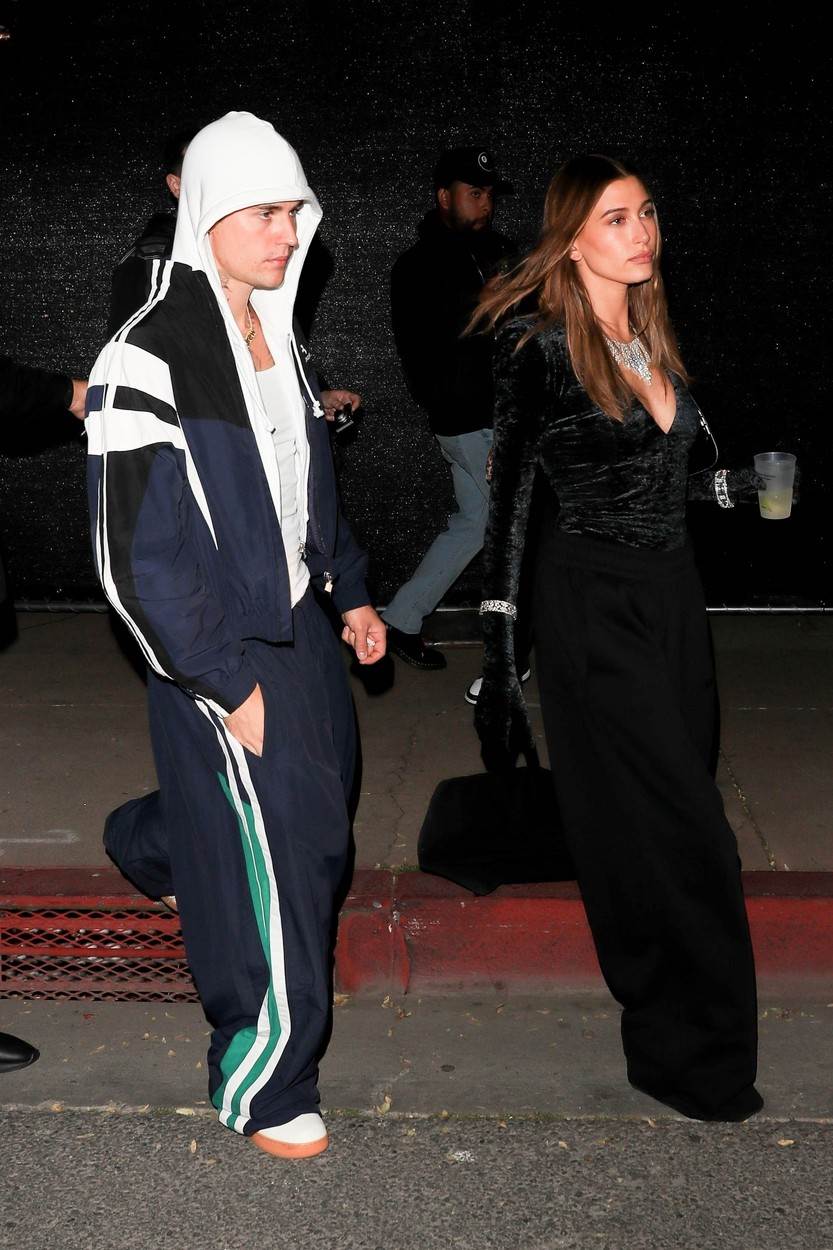 Hailey i Justin Bieber na Super Bowlu