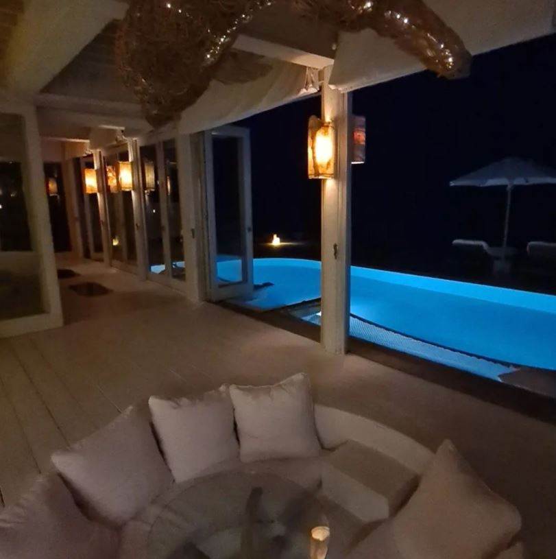 Obiteljski odmor Gorana Ivaniševića i Nives Ivanišević na Maldivima
